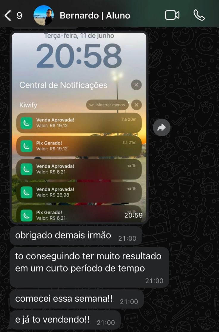 Resultados do Bernardo